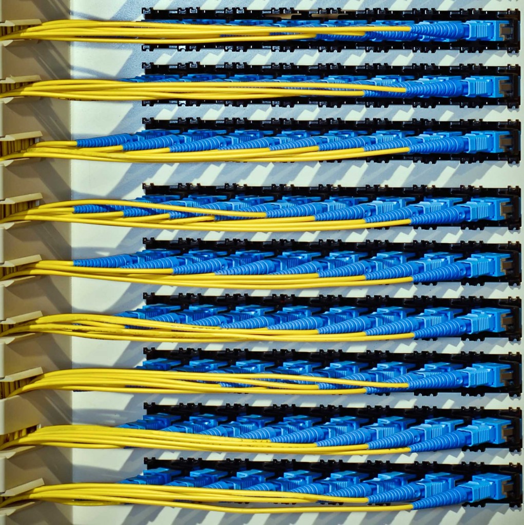 Structured Wiring 8 X 8 Data Patch Panel